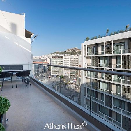 Athensthea Beta Luxury Penthouse Apt In Omonia Exteriör bild