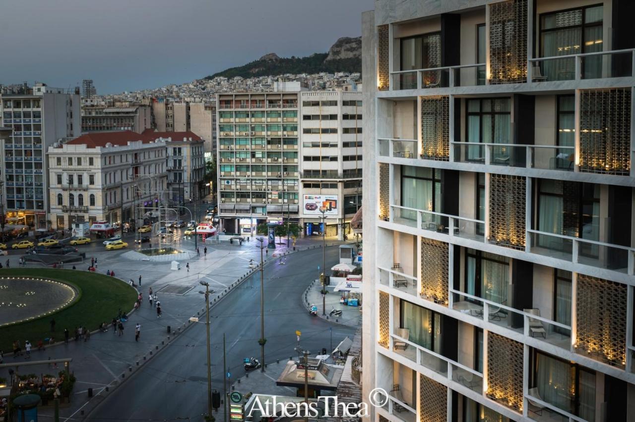 Athensthea Beta Luxury Penthouse Apt In Omonia Exteriör bild