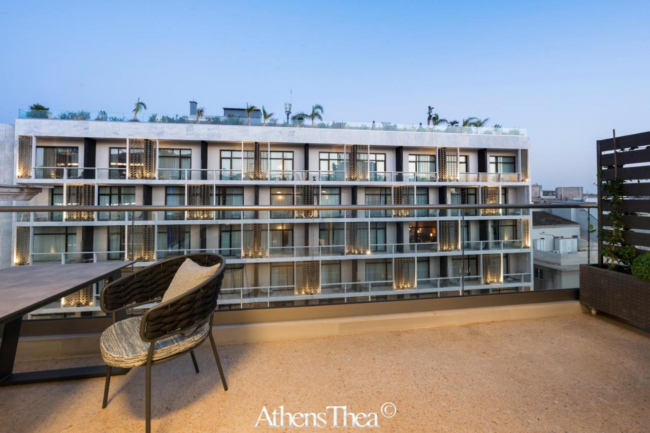 Athensthea Beta Luxury Penthouse Apt In Omonia Exteriör bild