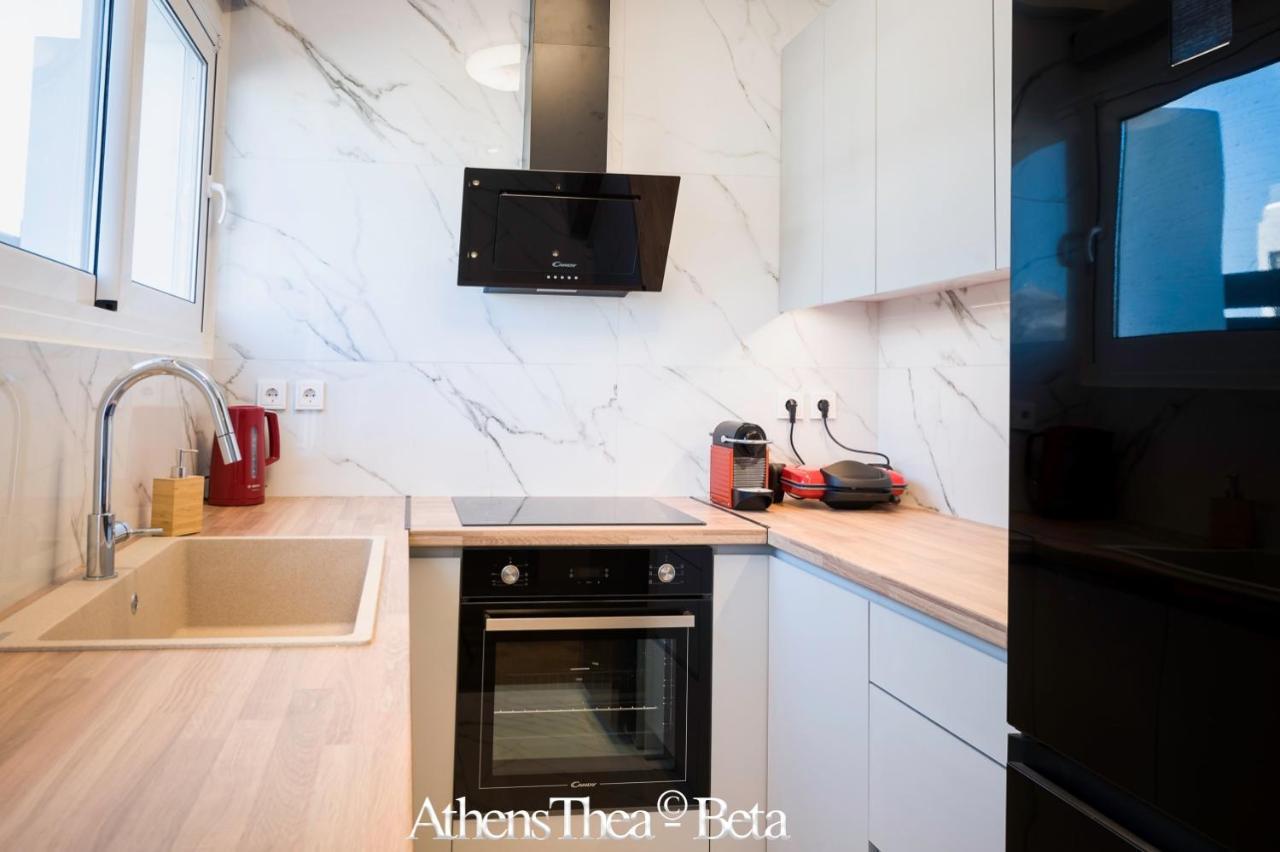 Athensthea Beta Luxury Penthouse Apt In Omonia Exteriör bild