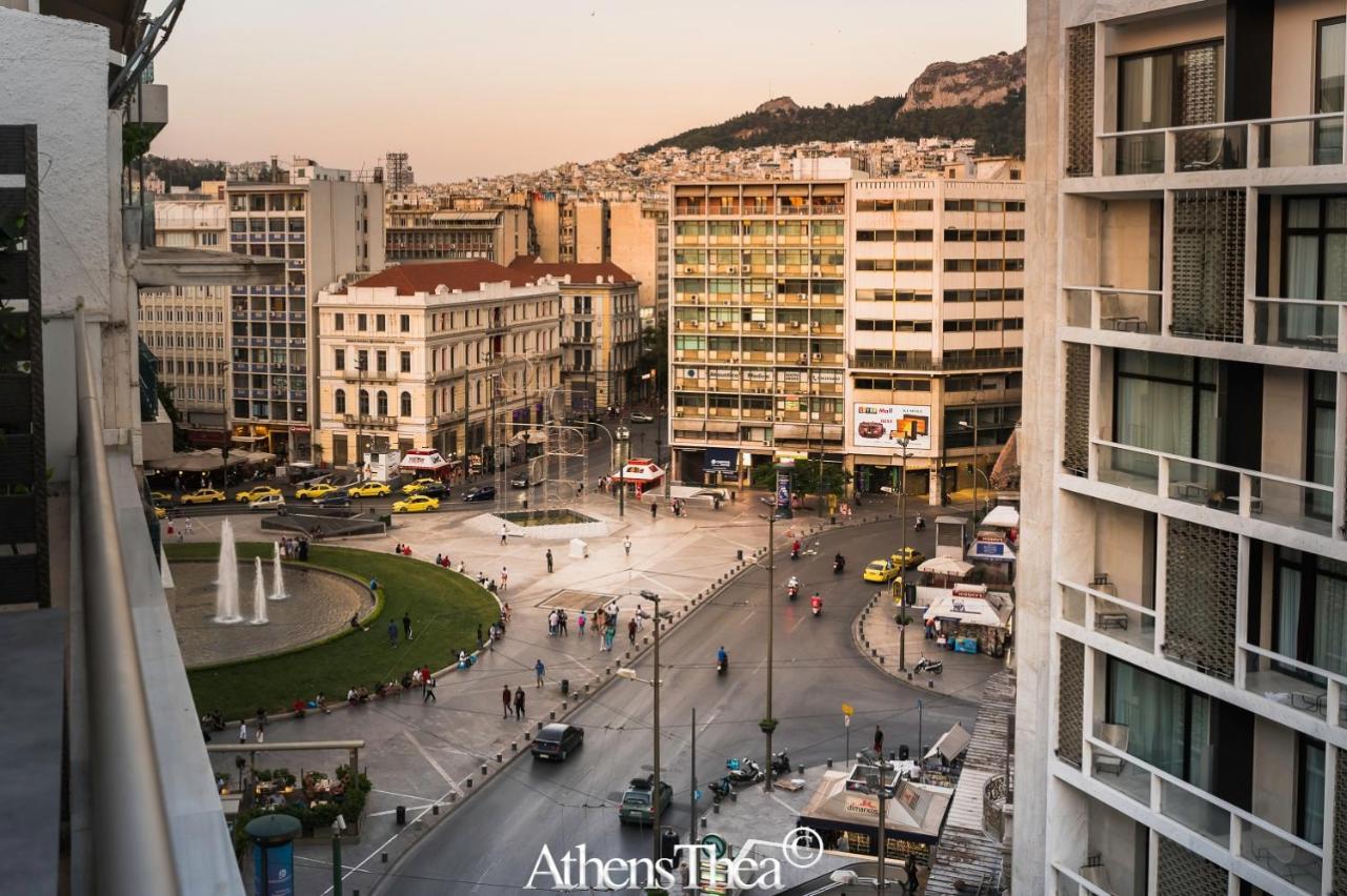 Athensthea Beta Luxury Penthouse Apt In Omonia Exteriör bild